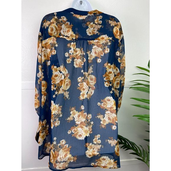 KUT for the kloth Floral Roll up sleeve - Picture 4 of 5